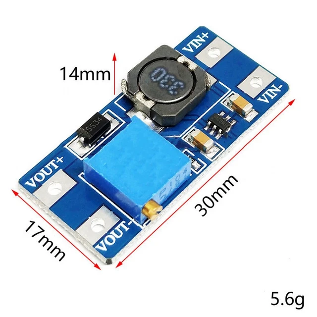 Robust Performance Step Up Boost Power Supply Converter Module 1PCS DCDC 2A