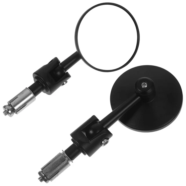 Lot De 2 Rétroviseurs De Vélo Pliables - Réglables à 360°, Pour Guidon 18-22 Mm - Pour VTT, Vélo électrique, Ville