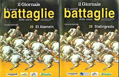 Grandi Battaglie Della Storia - Lotto 30 Fascicoli - Viviani Editore-Il Giornale