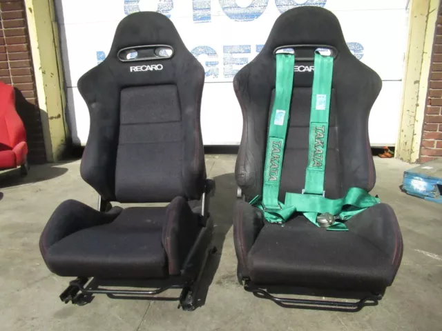 JDM Integra DC5 ITR Integra Type R Black Recaro Seats Rsx Type-R * 1 SEAT BEND *