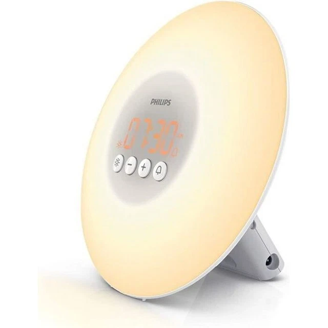 PHILIPS HF3500/01 Eveil lumiere SmartSleep - 10 réglages d'intensité lumineus...