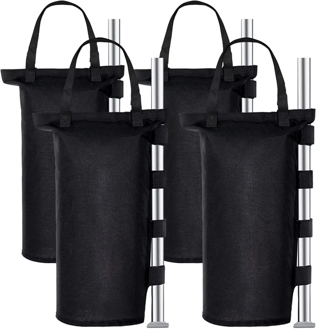 Sacco Di Sabbia Per Zavorra 32 Kg - Set Di 4, Tessuto Oxford 800D, Per Gazebo E Tende