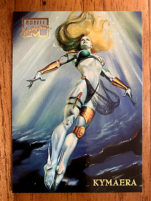 Marvel Masterpieces 1996 Kymaera card 27 Julie Bell Fleer Skybox