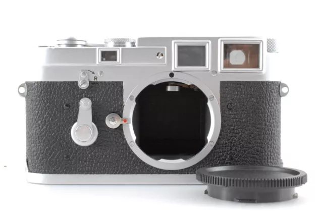 [Exc+5] Leica M3 SS Double Stroke 35mm Rangefinder Silver Body From JAPAN