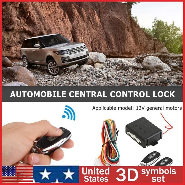 Car Remote Central Door Locking Kit Auto Keyless Entry Alarm System 410/T231