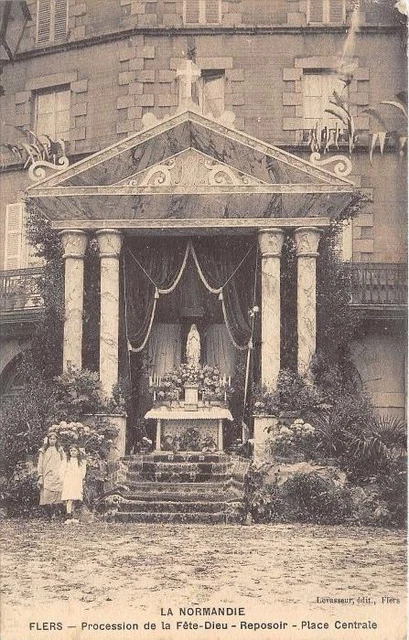 CPA FLERS - Rue de PARIS - Route d'Athis et de BRIOUZE
