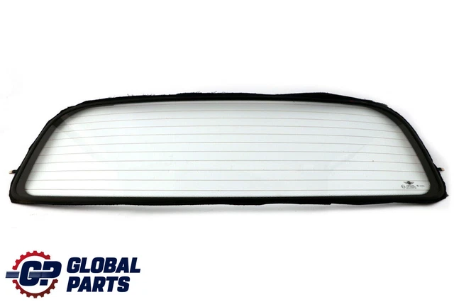 Mini R52 Rear Window MINI COOPER R52 Cabrio Convertible Roof Folding Top Rear Window Glass ...