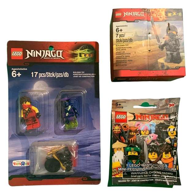 LEGO NINJAGO LOTTOYS R Us Exclusive Minifigure Set+Blind Bag+Stone Armor Cole £58.27 PicClick UK
