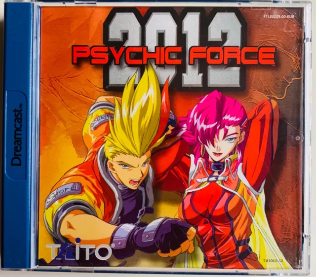 Psychic Force 2012 - Sega Dreamcast - OVP / CIB / PAL