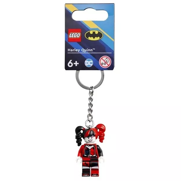 LEGO 854238 - Harley Quinn Key-Chain / Portachiavi - DC MINIFIGURE Key-Ring