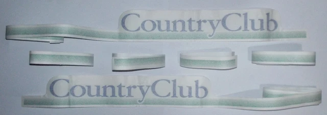 Adesivi Fiat Panda 4x4 Country Club 141 | Kit 2 Stickers Laterali Destro+Sinistro | Con Adesivo 4x4 Omaggio