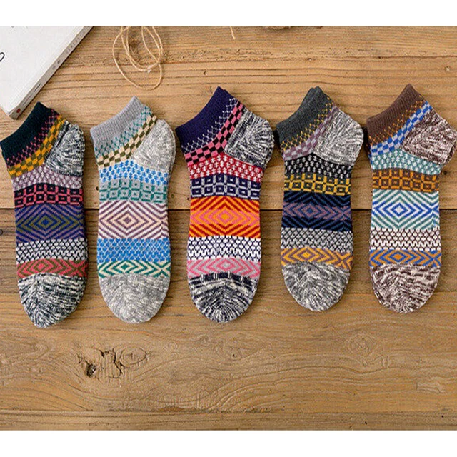 Lot de 5 paires de chaussettes en coton pour homme
