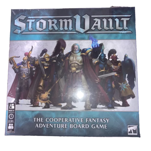 Stormvault Warhammer Age of Sigmar Cooperative Fantasy Adventure Board Game OH
