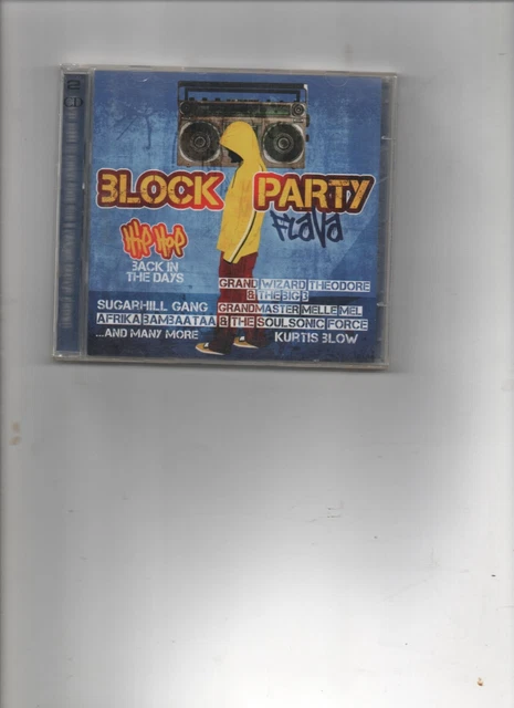 BLOCK PARTY FLAVA hip hop back in the days /kurtis blow/grand master ...