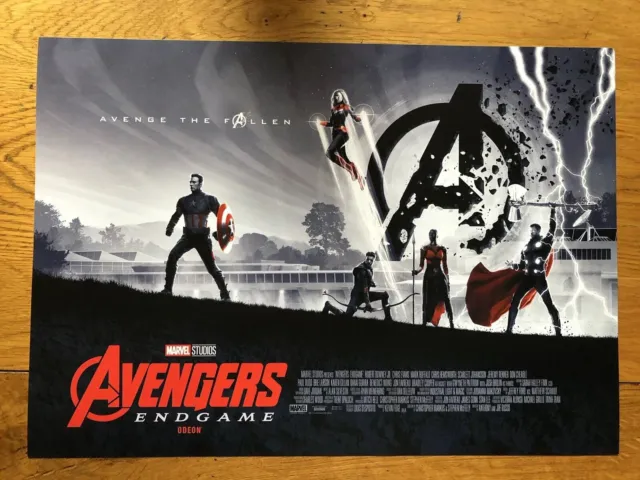 Marvel Avengers Endgame ODEON Exclusive Poster Matt Ferguson,Marvel Studios, A3