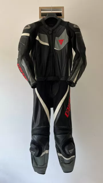 Dainese Lederkombi Veloster Zweiteiler Herren, Gr. M (48)