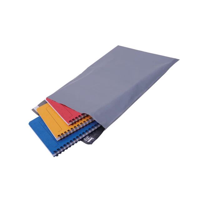 Borsa Postale Politene 235x320mm Grigio Opaco Confezione da 500 HF20220