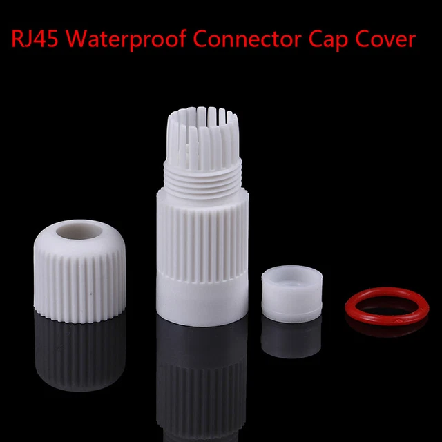 RJ45 WATERPROOF CONNECTOR cap cover for outdoor network camera pigtail ...