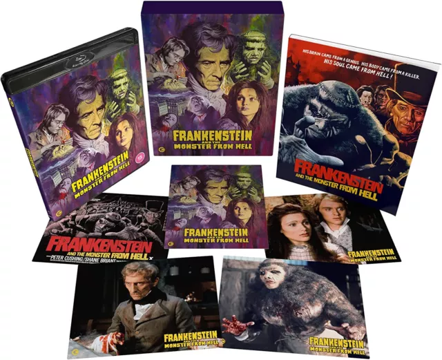 Frankenstein and the Monster from Hell - Limited Edition Blu Ray - Second Sight