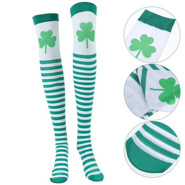 2 Pairs Bas De Cuisse Chaussettes Chaudes D'hiver Se Réconcilier