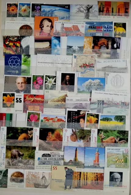 BRD Bund Jahrgang 2006 komplett postfrisch ohne selbstkl. Briefmarken