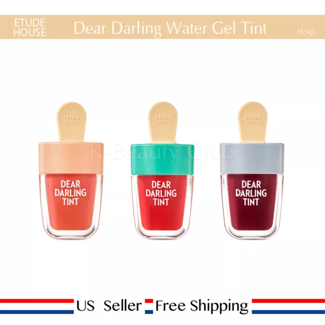 Etude House Dear Darling Water Gelfarbe 4,5 g 1 oder 3 Set [US-Verkäufer]