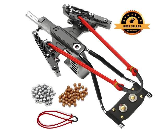 Potente Catapulta Fionda In Acciaio Inossidabile Caccia Allaperto Con Elastici Da 9,61 € | DHgate - Foto 11