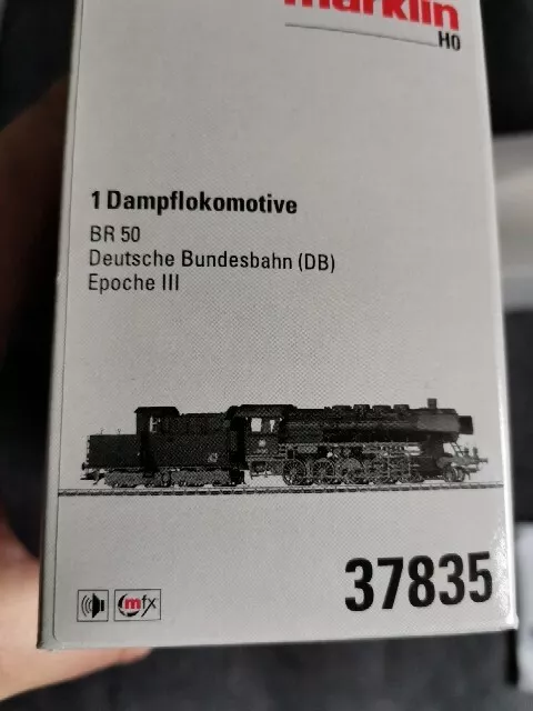 Märklin 37835 H0 BR 50 1581 Digital Mfx Sounds Rauchsatz Neuwertig In OVP