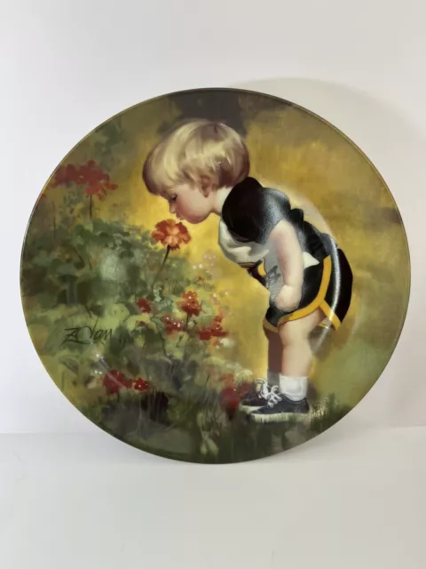 Donald Zolan Plate #7143A “Grandma’s Garden”