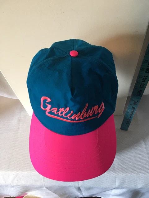 Casquette à bille vintage années 80 Gatlinburg TN Snapback hipster taille unique réglable 6