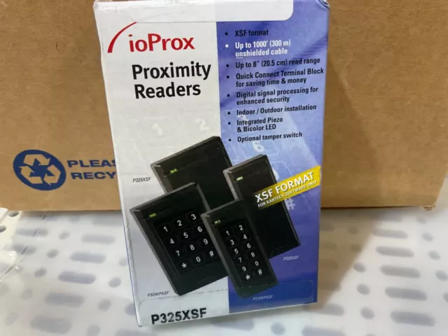 Kantech Multi-Technology Access Reader with Keypad - Mullion KT-MUL-MT-KP