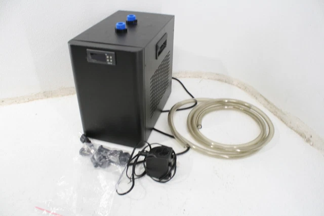 Viicuper Aquarium Chiller For Fish Tank 42GAL 1/10HP With Quiet Design Black