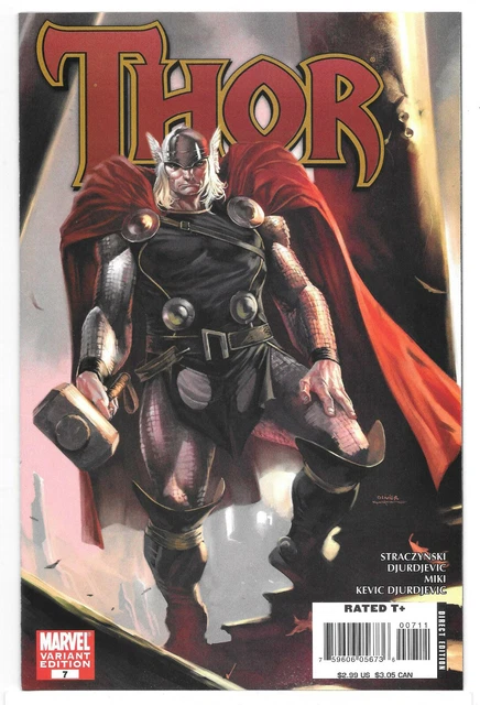 THOR #7 May 2008 Variant Olivier Coipel J. Michael Strazynski Marvel Comics
