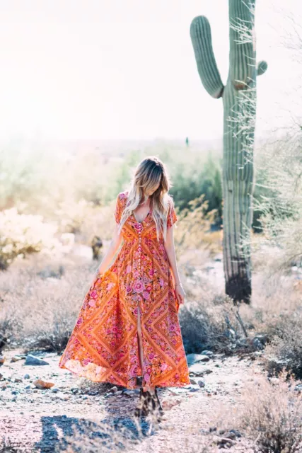 Spell & the Gypsy Collective Babuska Gown, Amber, S