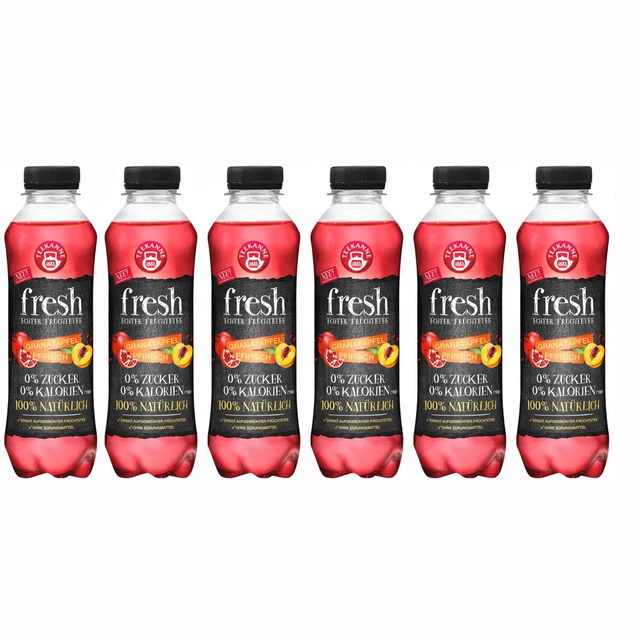 Teiera fresca bacca di bosco lime vero tè alla frutta EW 500 ml confezione da 6