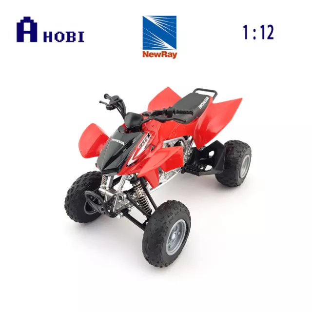 NewRay Licensed 1:12 Scale Honda TRX450R Quad Bike 2009 Diecast Model