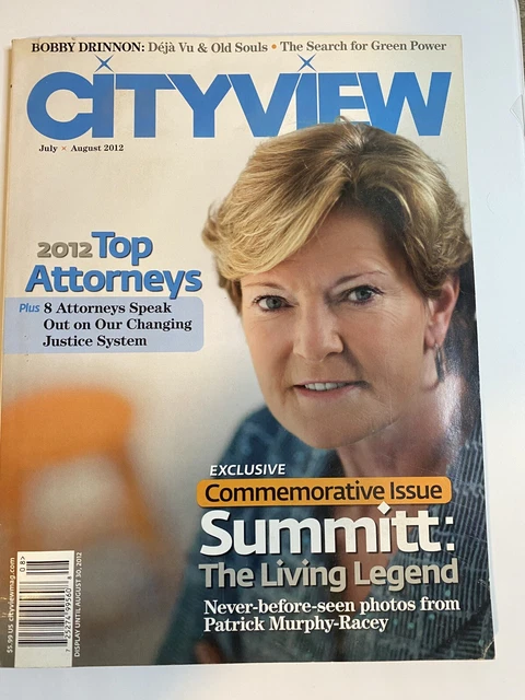 Tennessee Volunteers Lady Vols Pat Summitt Cityview Magazine July August 2012