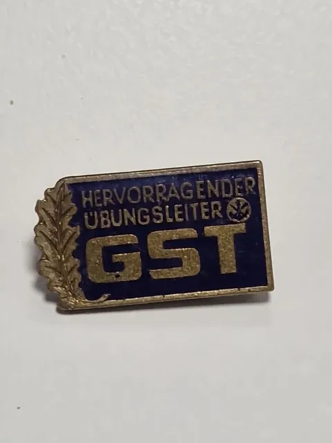 Vintage East German Communist GST Honor Achievement Badge