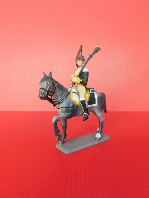 Figurine Starlux – Cavalier Du 1er Empire – 1:32 (60mm) – Plastique Peint – France