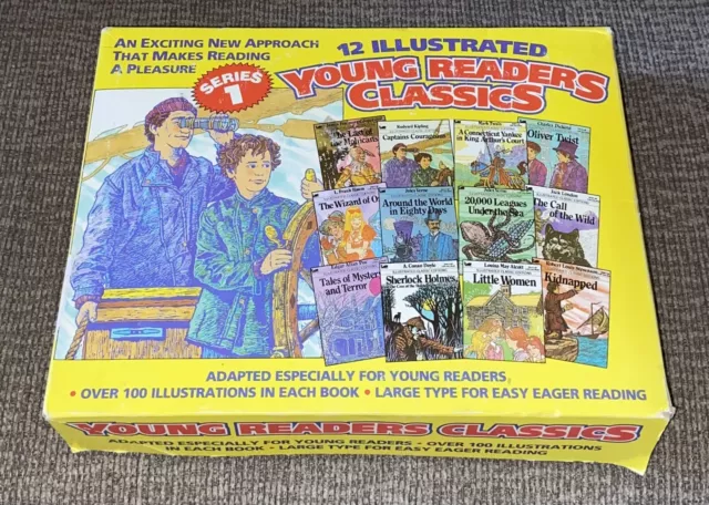 Young Readers Classics Series 1 Collectors Set 12 Illustrated Classic Books