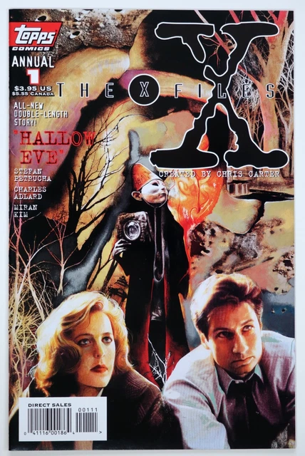 The X-Files Annual #1 NM- 9.0 Topps Comics Charles Adlard 1995 Hallow Eve