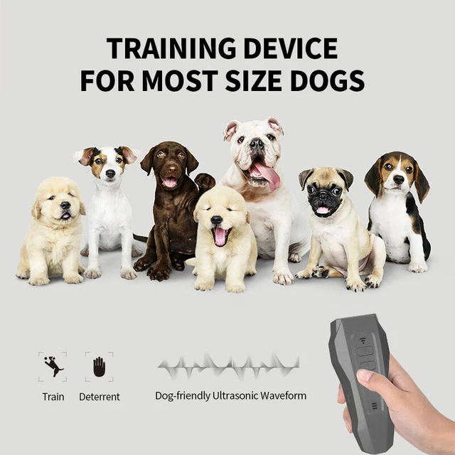 Petgentle Ultrasonic Anti Dog Barking- Pet Trainer LED Light Gentle Chaser Style