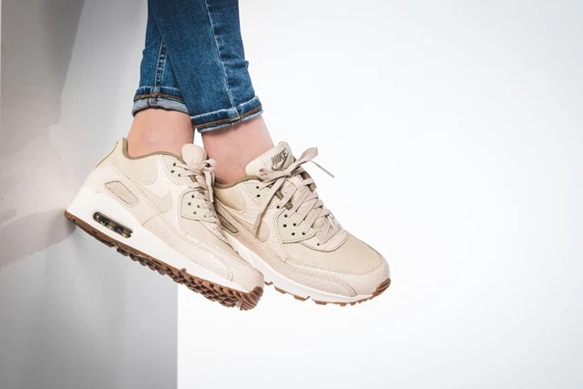 AUTHENTIQUE NIKE AIR Max 90 Premium Farine D Avoine Voile Kaki
