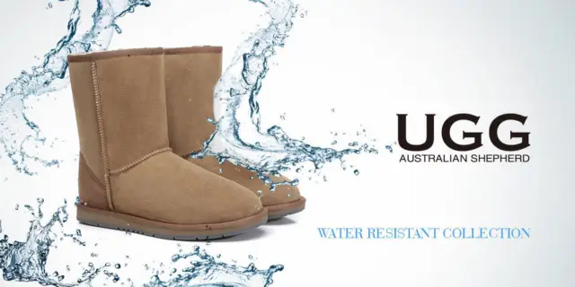 UGG Boots Short Classic Premium Australian Sheepskin Water Resistant Non Slip AU 2