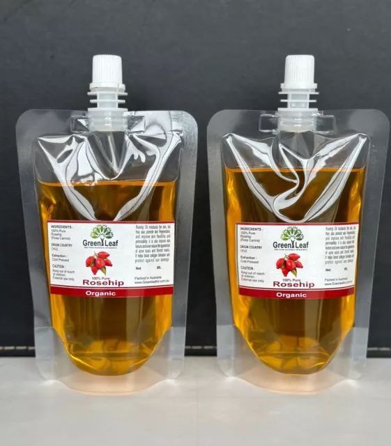 Organic Rosehip oil 100% Pure oil 50 ML,100 ML,250 ML,500 ML,1000 ML REFILL