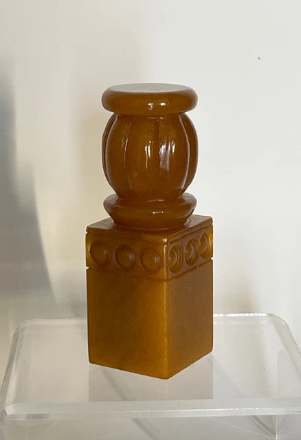 Chinese natural Yellow Tianhuang Fujian Shoushan stone Qing Dy.  seal 田黄帅印天圆地方
