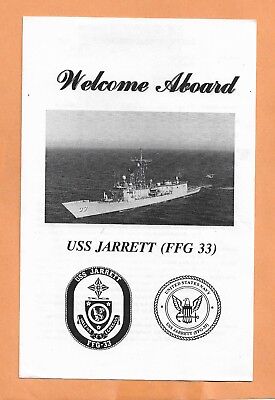 U.S.S Jarrett (FFG 33) bienvenue à bord Brochure 3 pages