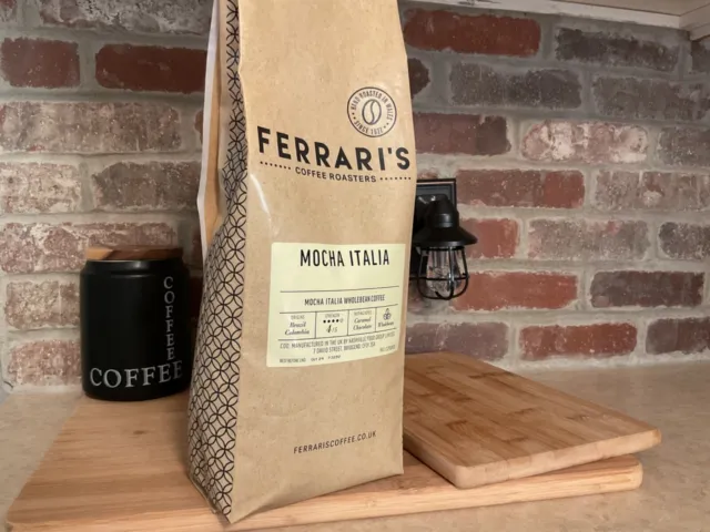 FERRARI’S WHOLEBEAN COFFEE MOCHA ITALIA 2.2 lbs.