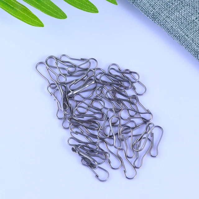 100 Pcs Pour Mât De Drapeau Sac À Main Mousquetons Accessoires