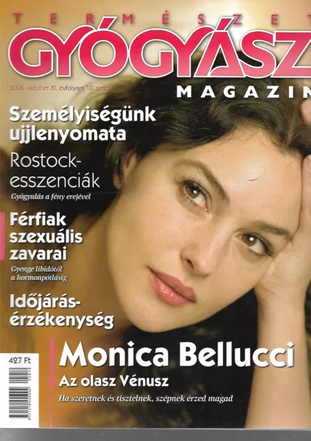 TGY Magazin Ungarn / Hungary 2005/10 - Monica Bellucci on Cover